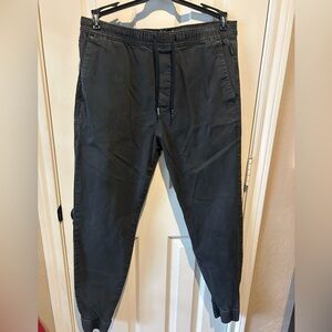 Hollister Charcoal Joggers for Men